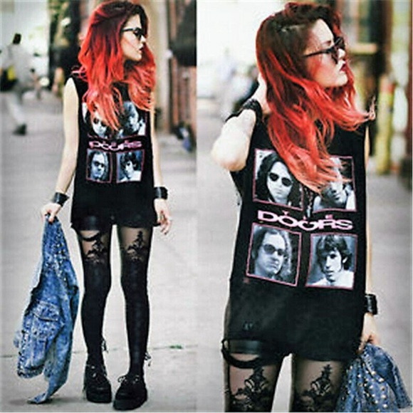 1 LEFT!!! Faux Leather & Lace Leggins - Picture 4 of 8